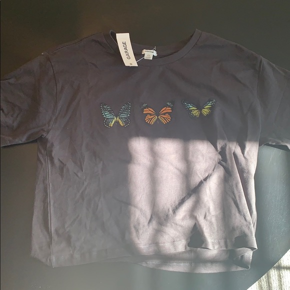Tops - brand new Garage t butterfly t-shirt